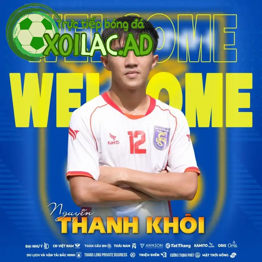 Cựu sao U23 Việt Nam, Nguyễn Thanh Khôi gia nhập Bắc Ninh FC (Ảnh: CLB) Cựu sao U23 Việt Nam, Nguyễn Thanh Khôi gia nhập Bắc Ninh FC (Ảnh: CLB)